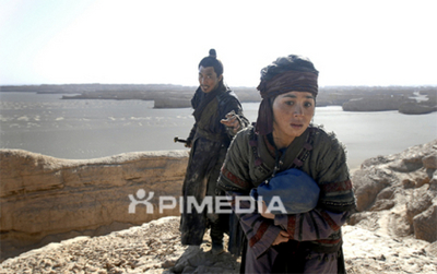 ‘선덕여왕’ 서영희, 모래바람 맞으며 사막신 고생