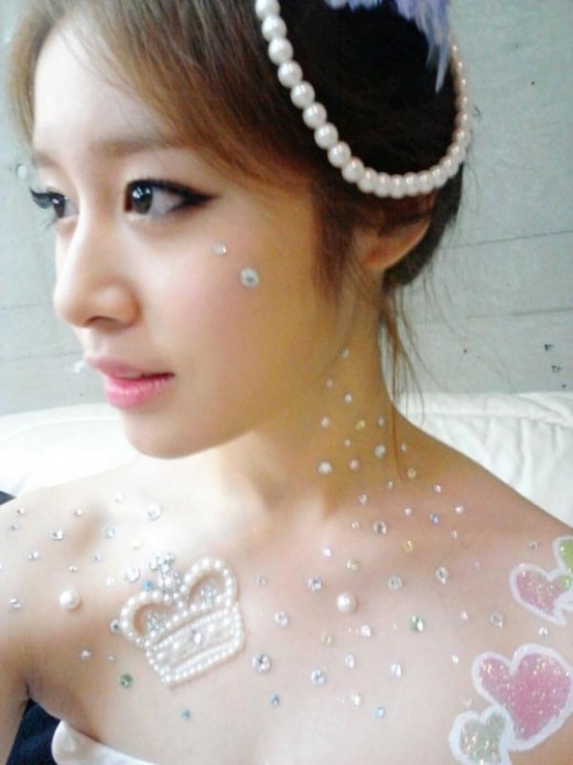 티아라 지연, 진주여신 변신 '보석보다 빛나는 미모'