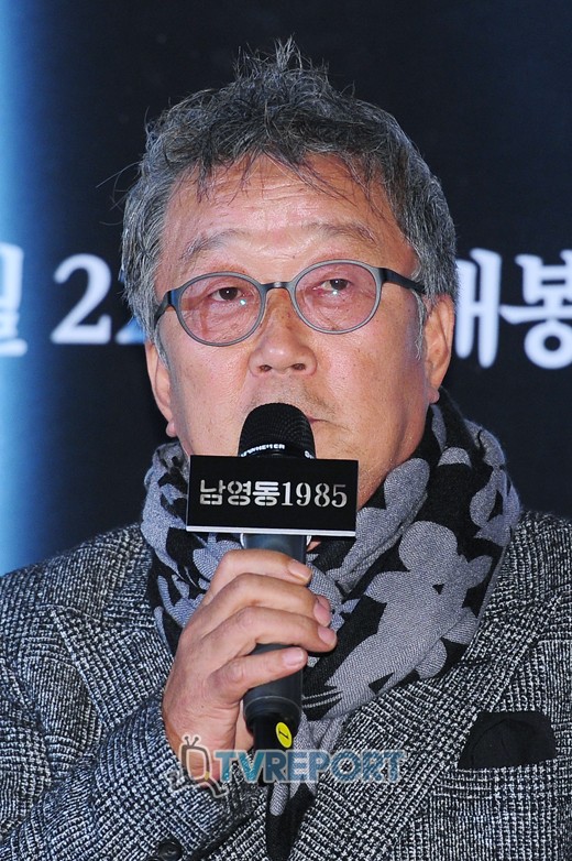 '남영동1985' 명계남 "어떤 신문만 생각하면 기쁜 표정 잘 나와"