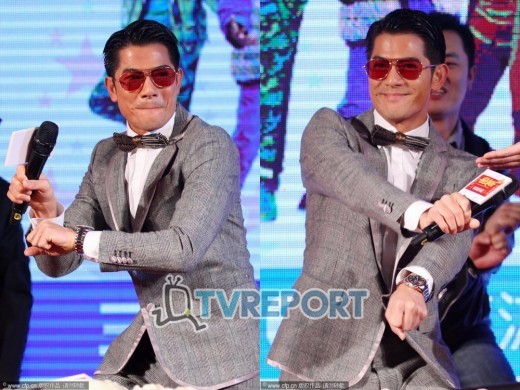 싸이는 떠났지만…'4대 천왕' 곽부성 말춤 작렬