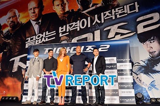 '지아이조2' 배우들 "이병헌은 유머감각 뛰어난 친구" 칭찬일색