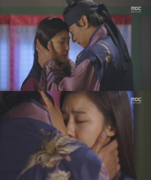 '기황후', 하지원♥주진모 키스신에 시청률 껑충 19.1%