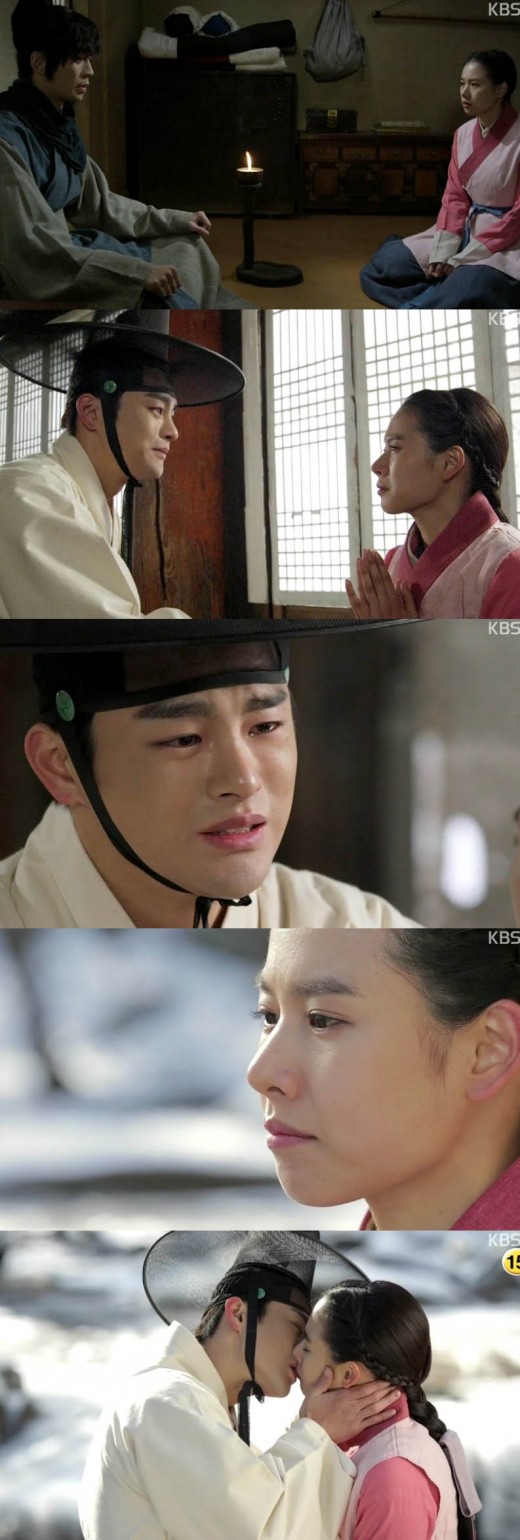 ‘왕의 얼굴’ 사면초가 서인국, 조윤희와 이별의 키스