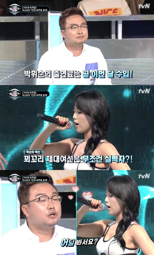 '너목보2' 박휘순, 미모의 참가자에 "내 이상형…출연료 걸겠다"