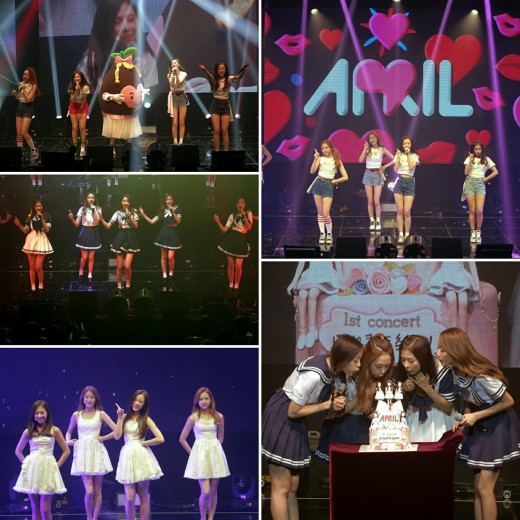 “에이프릴의 드림랜드”…데뷔 1주년 기념 콘서트