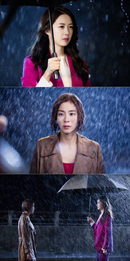 ‘불야성’ 이요원X유이, 숨 막히는 빗속 재회…불꽃 대립각
