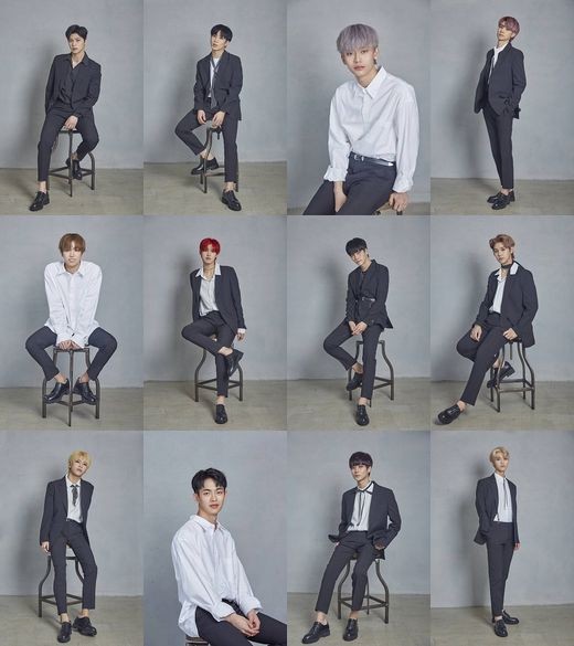 N.CUS, 개인 프로필+유닛 사진 공개…12人12色