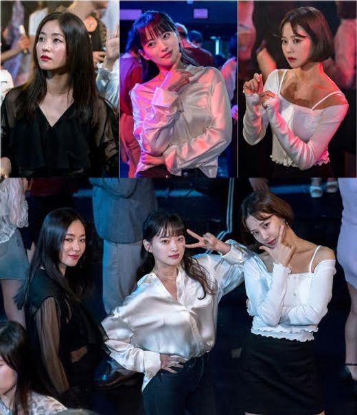 '멜로가 체질' 천우희x전여빈x한지은 광란의 클럽현장 포착