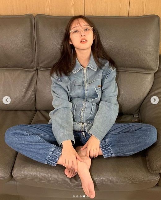 “조병규♥” 김보라, 청청패션도 소화한 미모