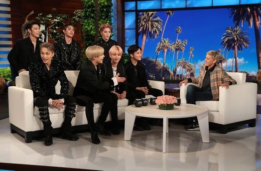 SuperM, 美 NBC 토크쇼 '엘렌쇼' 출연…성공적 데뷔