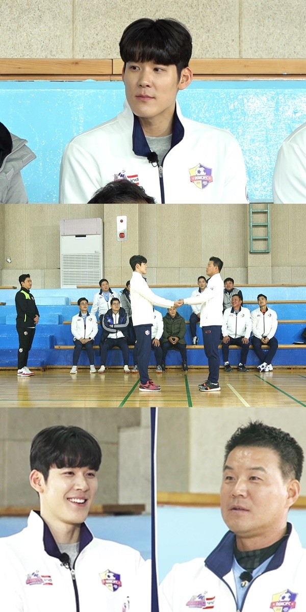 ‘뭉쳐야찬다’ 박태환, 어쩌다FC 입단 신고식…정식 선수된다