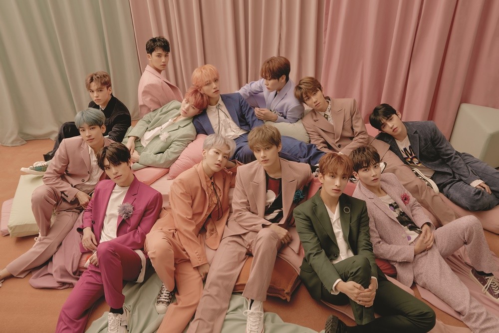 세븐틴, 日싱글로 차트 4관왕...'매서운 상승세'