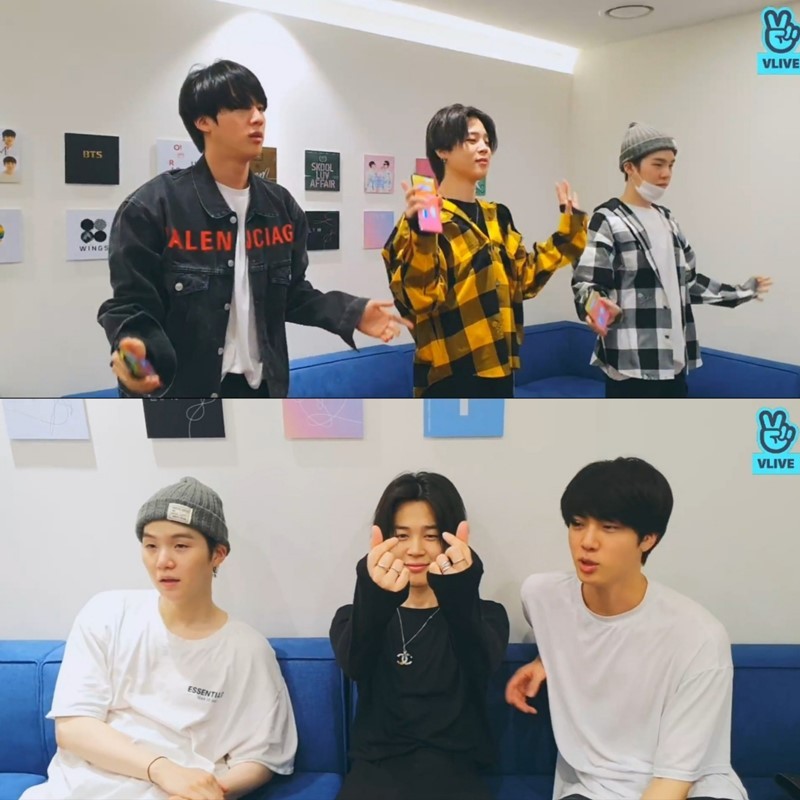 방탄소년단 지민·슈가·진, 라틴곡 댄스에...라틴아메리카 '들썩'