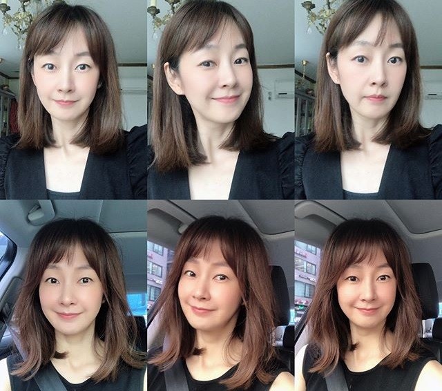 명세빈 근황, 변치 않는 상큼 미모... 여름 단발의 정석