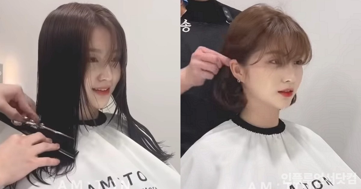 3일 만에 '조회 수 60만' 돌파한 31초짜리 '단발' 커트 영상