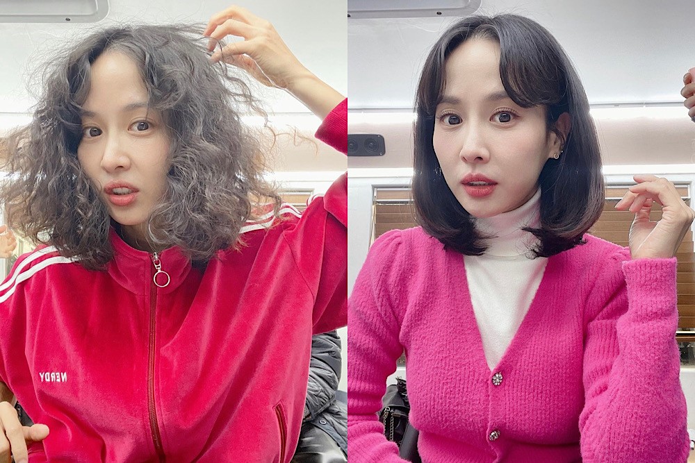 조여정, 파격 비포&애프터.. 뽀글 파마도 완벽 소화