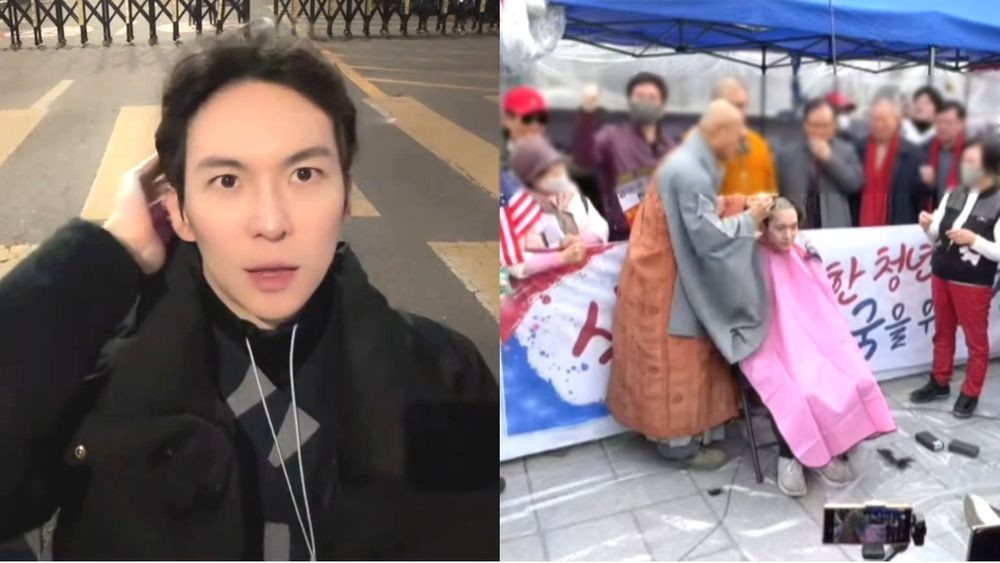 '尹 지지' 차강석, 정치 신념 위해 '삭발'...미움받을 용기로 결단 내려