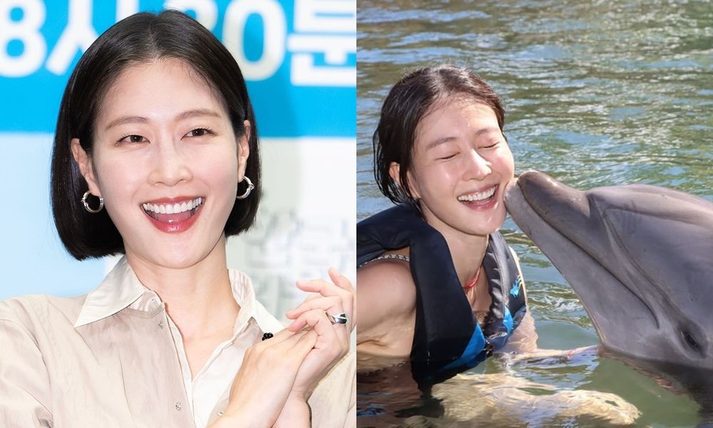 이현이, 하와이 돌고래와 뽀뽀 인생샷 공개…사진값 27만 원 '덜덜' [RE:스타]