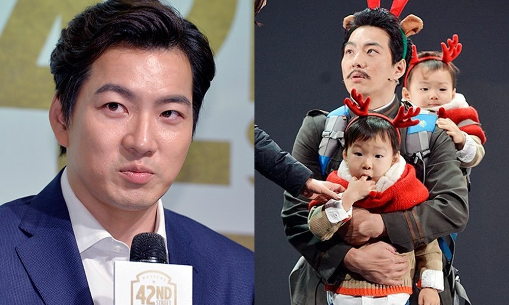 송일국, 삼둥이 홀로 케어 중…
