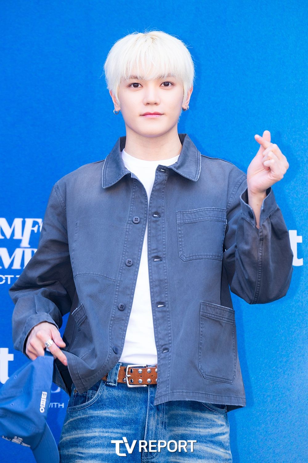 [T포토] NCT127 태용 ‘남자의 애교’