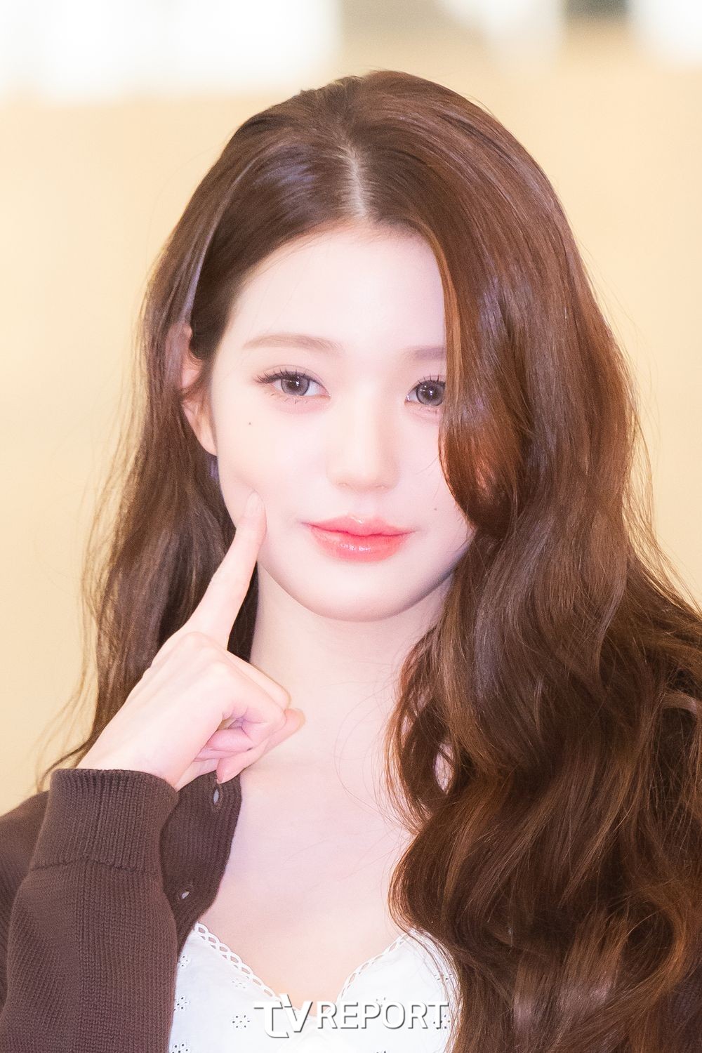 [T포토] 아이브 장원영 ‘말랑말랑’