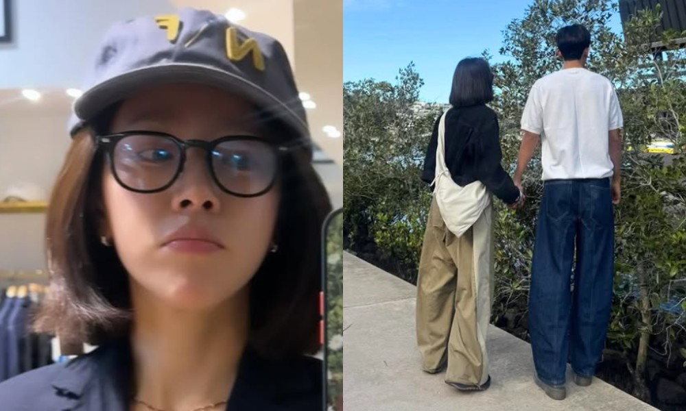 ‘최정훈♥’ 한지민, 韓 떠나 훤칠한 연하남 손 꼭 잡고…정체는 친조카