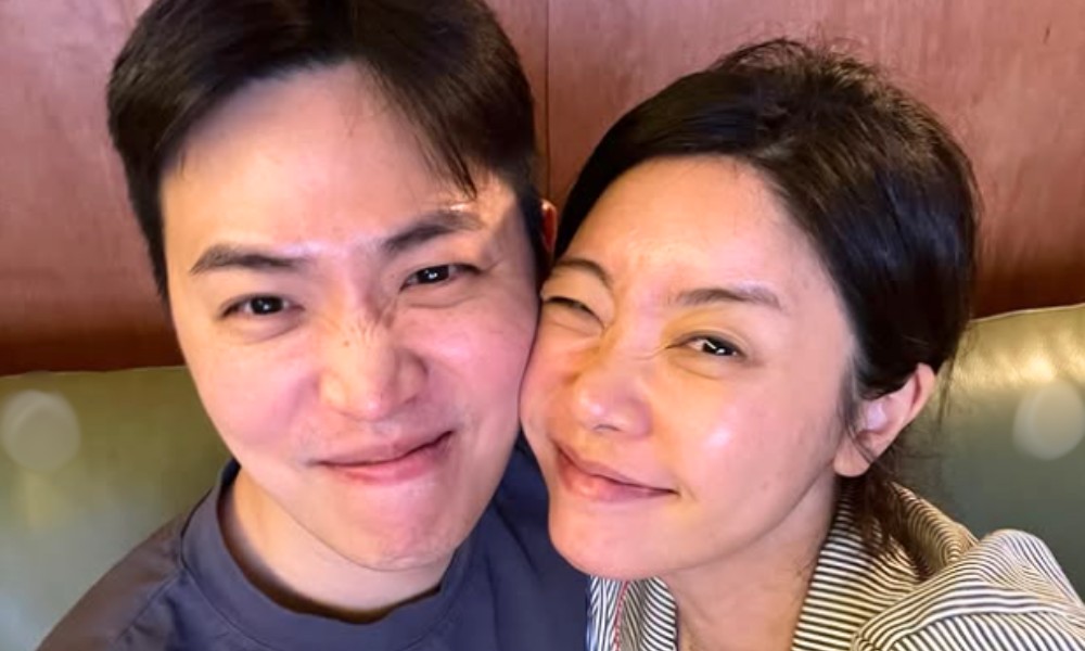 ’40살’ 소진, ♥이동하와 볼 맞댄 채 함께한 생일…”가장 사랑하는 남자”
