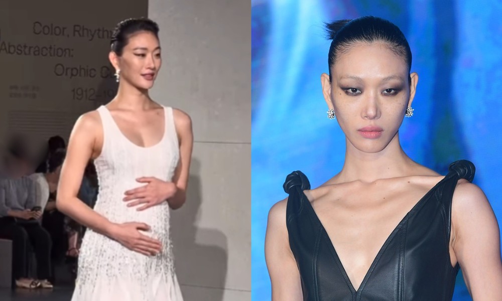 스타 모델 최소라, 런웨이서 ‘D라인’ 워킹에 ‘깜짝’…결혼 7년 만 ‘축복’ [공식]