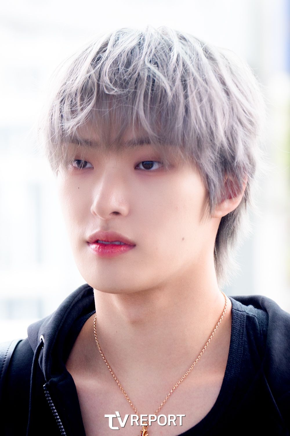 [T포토] 에이티즈 민기 ‘병아리 볼에 점’