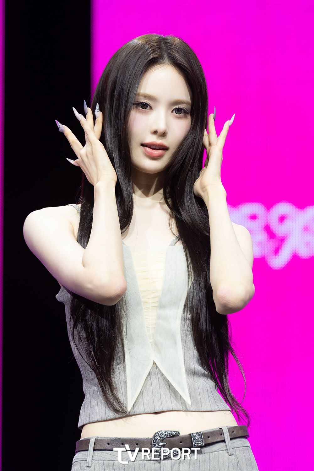 [T포토] 이즈나 방지민 ‘몰라, 알 수가 없어’