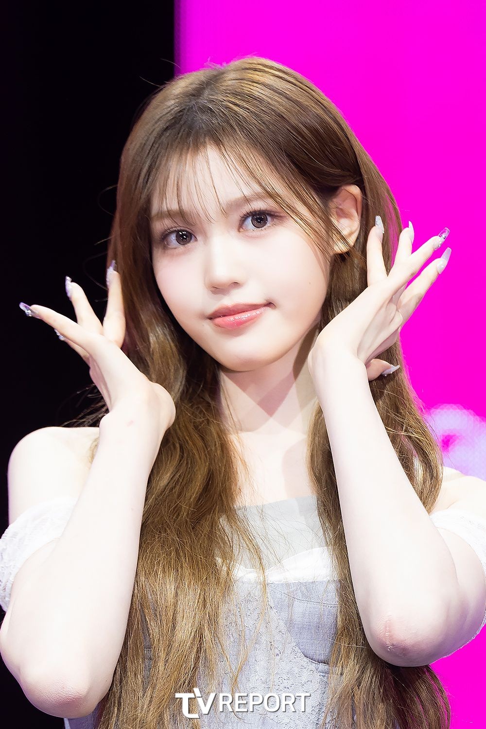 [T포토] 이즈나 정세비 ‘눈이 땡~글’