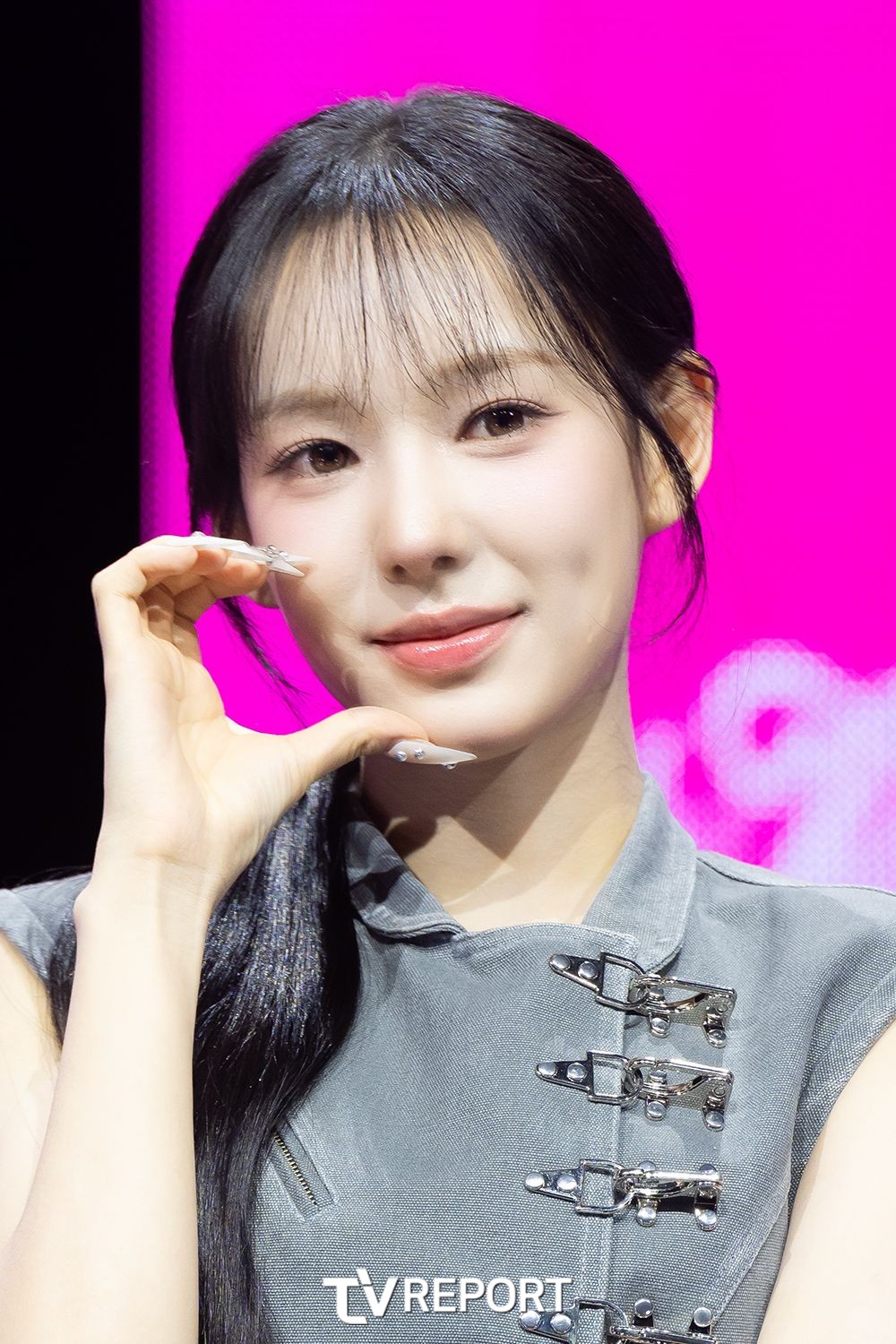 [T포토] 이즈나 유사랑 ‘러블리 그 자체’