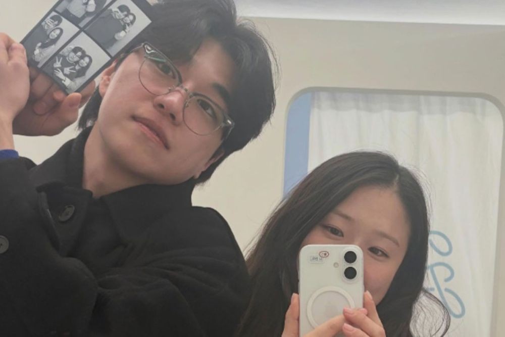 31기 순자·경수, 커플룩 입고 달달한 데이트…스킨십까지?