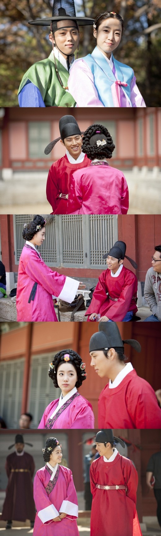 '인수대비' 함은정-백성현, 뜨거운 눈빛 교환 '첫날밤 공개'