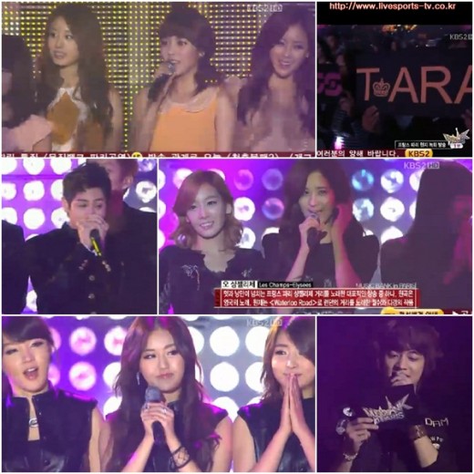 '뮤직뱅크 인 파리' 소시 비스트 티아라 등 전 출연진 '오샹젤리제'로 시작