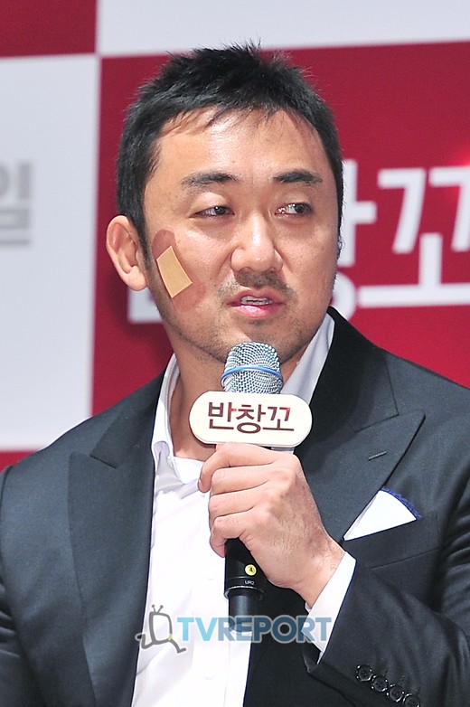 '반창꼬' 마동석 "여자친구와 결혼, 이왕 늦은 김에 천천히 하겠다"