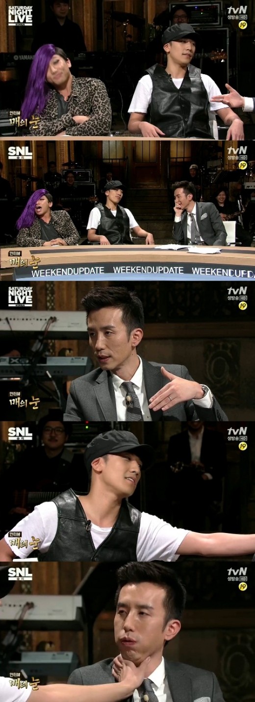 'SNL코리아' 승리, 양현석 따라잡기 속 유희열 목잡이
