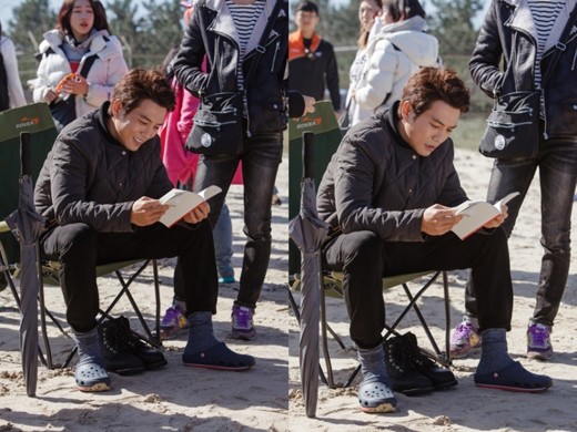 ‘미녀의 탄생’ 주상욱, 로코킹은 남달라 ‘유쾌한 대본 삼매경’