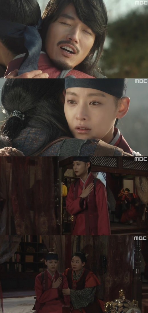 '빛나거나미치거나' 오연서, 장혁 포옹에 심장이 쿵 "가슴이 이상해"