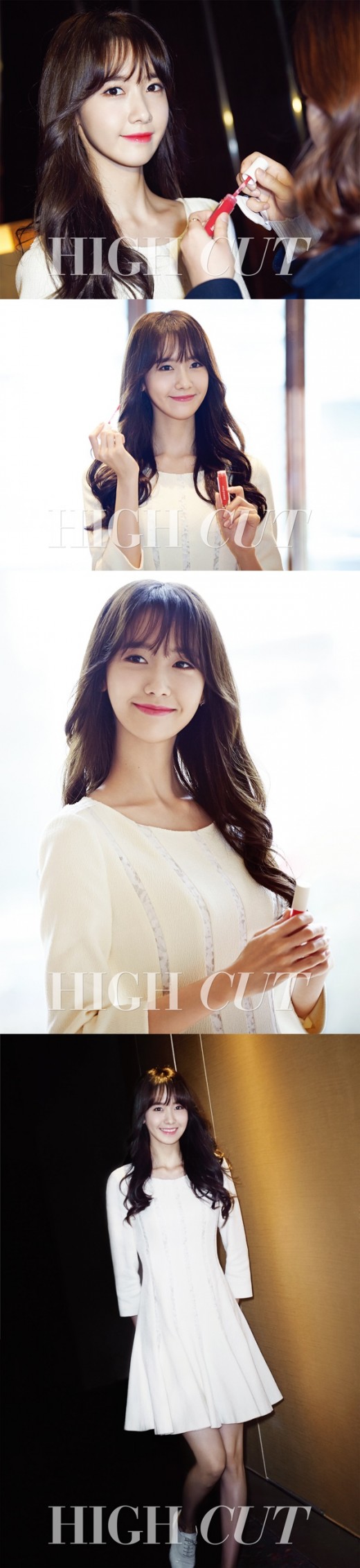 소녀시대 윤아, 자체발광 미모…상하이 빛낸 레드립