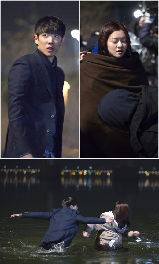 ‘풍문으로 들었소’ 이준·고아성, ‘한강 동반입수’ 첫촬영 공개