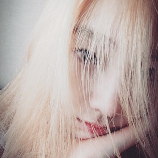 '소녀시대' 태연, 금발의 귀요미…"사랑스러워"