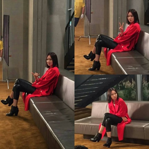 "러블리 공블리"…공효진, 화보 촬영 현장 공개