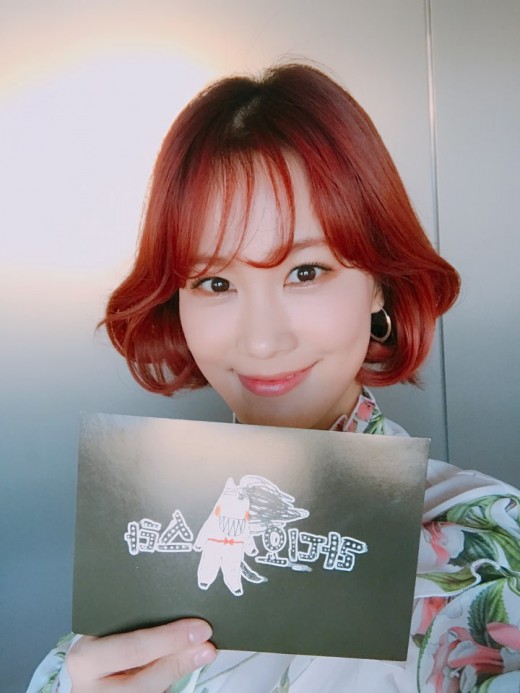 김지민 '라스' 첫 녹화…"잠시 절 내려놨어요"
